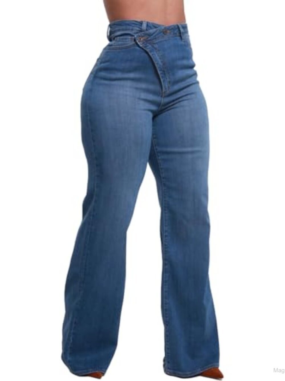 High Waist Wide Leg Jeans Baggy Denim Pants